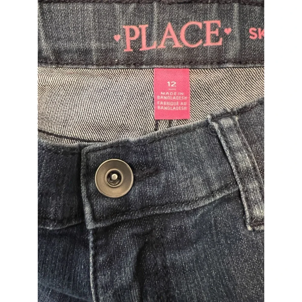 Childrens Place Skinny Jeans Size 12 Adjustable Waist Girls